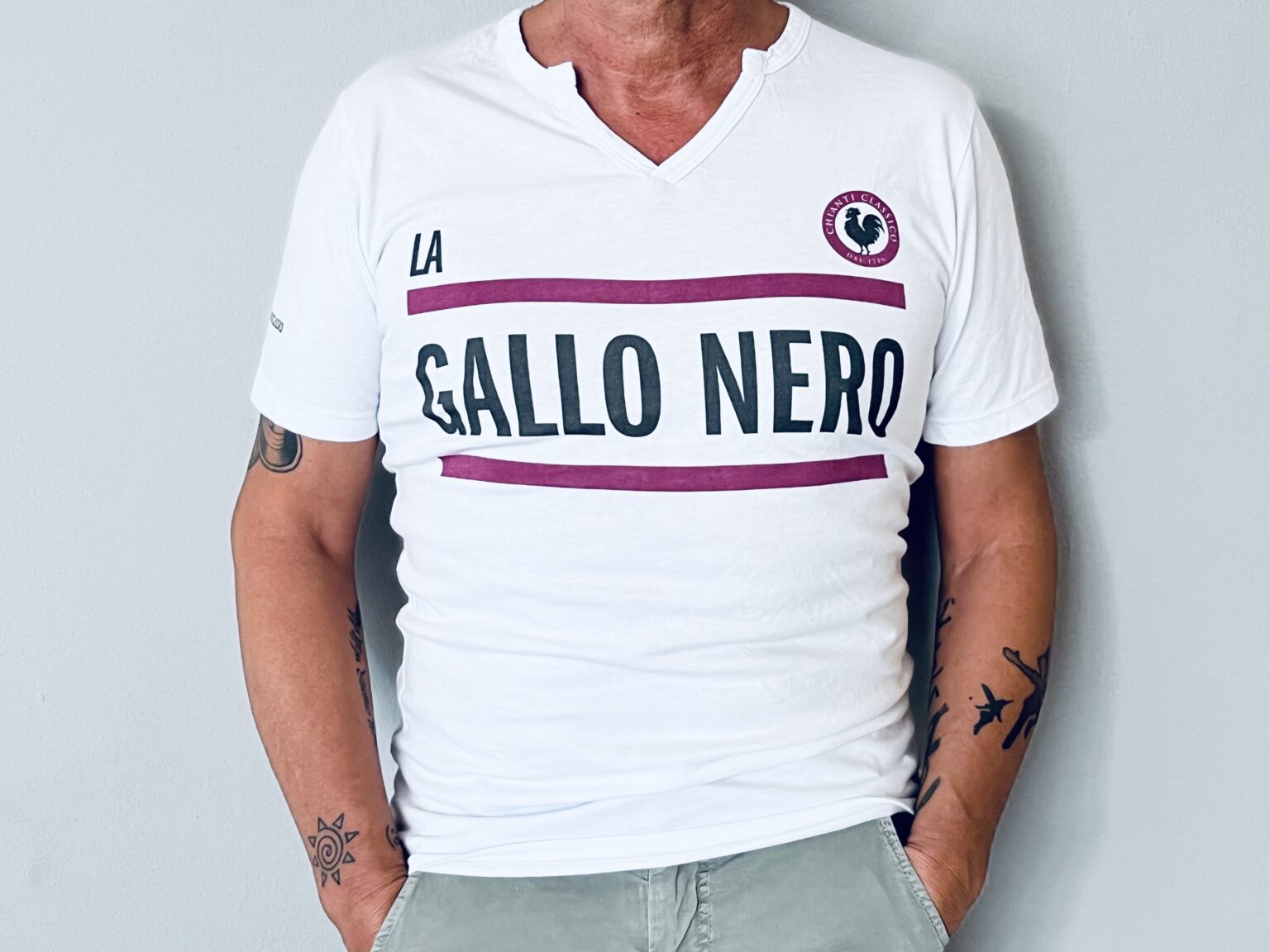 Gallo Nero wine colour Jersey - Chianti Classico Store